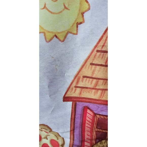Welcome Home Garden Flag 29x42" Cats & House Design Kitschy 90s Style - Picture 6 of 6